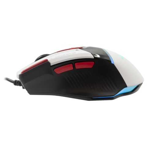 Mysz Gamingowa Baracuda Manta 12800 DPI RGB 1000 Hz 8 Przycisków Biała