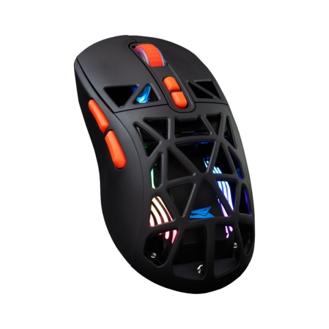 Mysz Gamingowa Baracuda Seal 12800 DPI RGB 7 Przycisków Czarna