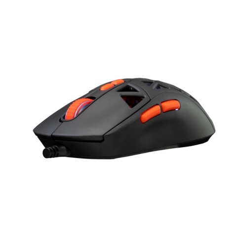 Mysz Gamingowa Baracuda Seal 12800 DPI RGB 7 Przycisków Czarna