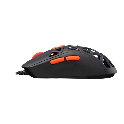 Mysz Gamingowa Baracuda Seal 12800 DPI RGB 7 Przycisków Czarna