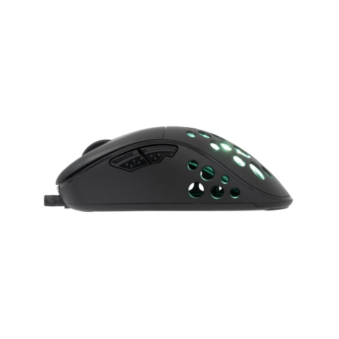 Mysz Gamingowa White Shark AZRAEL 12800 DPI RGB 1000 Hz Czarna