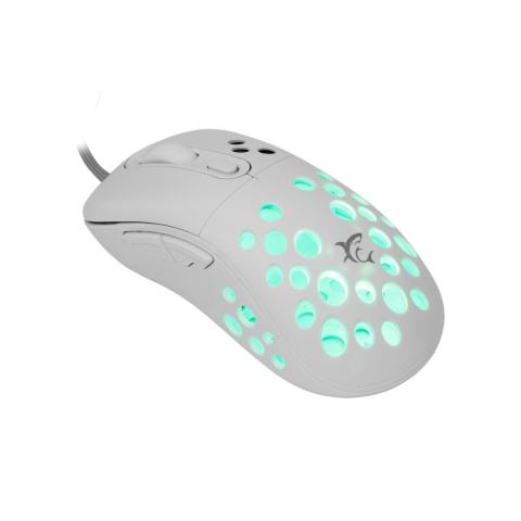 Mysz Gamingowa White Shark AZRAEL 12800 DPI RGB 1000 Hz Biała
