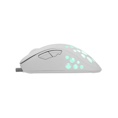 Mysz Gamingowa White Shark AZRAEL 12800 DPI RGB 1000 Hz Biała