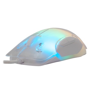 Mysz Gamingowa White Shark MORDRED 12800 DPI RGB 1000 Hz Biała