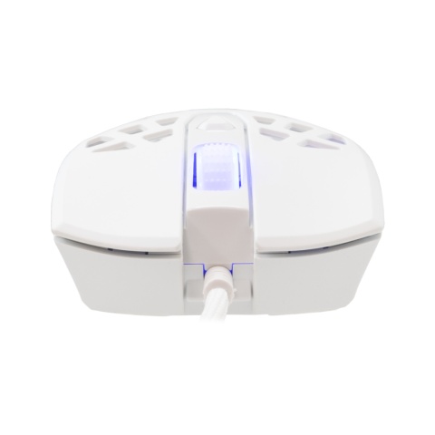 Mysz gamingowa White Shark CARADOC biała RGB 7200 DPI