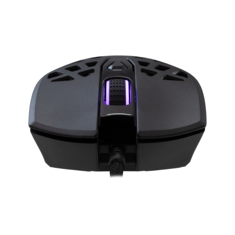 Mysz gamingowa White Shark CARADOC czarna RGB 7200 DPI