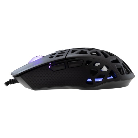 Mysz gamingowa White Shark CARADOC czarna RGB 7200 DPI