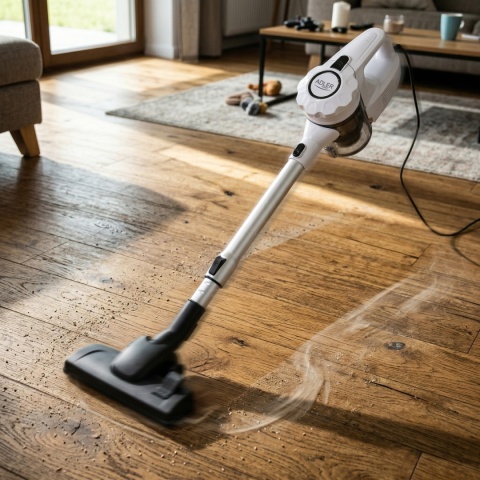 Odkurzacz pionowy Adler AD 7036W 800W bezworkowy 2w1 filtr HEPA 1.5L lekki