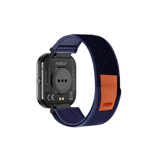 Smartwatch Celly TRAINERMATE3 1.96 AMOLED Rozmowy 2 Paski Pulsoksymetr USB-C