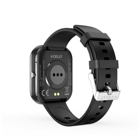 Smartwatch Celly TRAINERMATE3 1.96 AMOLED Rozmowy 2 Paski Pulsoksymetr USB-C