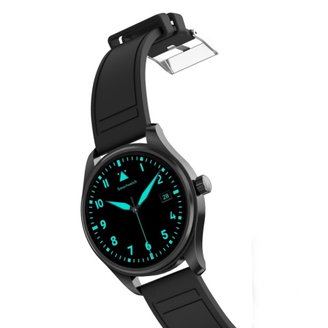 Smartwatch Celly TRAINERROUND3 Okrągły AMOLED Rozmowy Bluetooth Cyny Obudowa