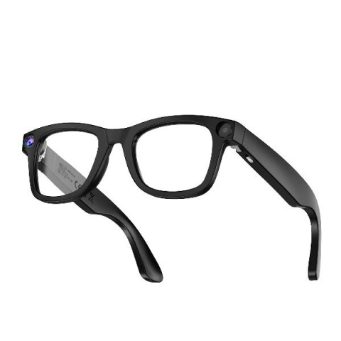 Nilox Smart Glasses Audio Video AI – Inteligentne Okulary Bluetooth z Kamerą 8MP Full HD 1080p, 16GB, Nagrywanie POV