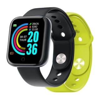 Smartband Nilox Trailband Opaska Sportowa 1.44'' FitPro Pulsometr SpO2 100 Trybów Sportowych Dwa Paski