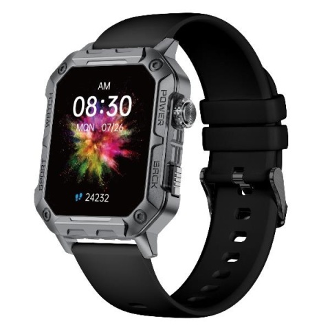 Smartwatch sportowy Nilox Trailwatch 1,91″ GPS IP67 z pomiarem tętna i saturacji