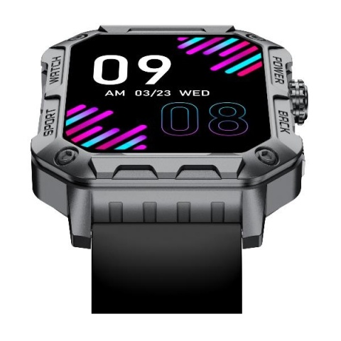 Smartwatch sportowy Nilox Trailwatch 1,91″ GPS IP67 z pomiarem tętna i saturacji