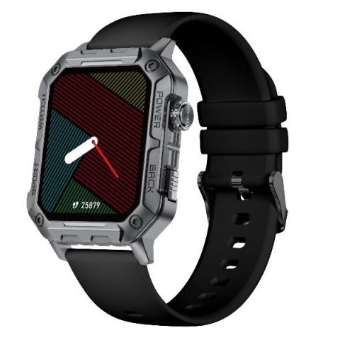 Smartwatch sportowy Nilox Trailwatch 1,91″ GPS IP67 z pomiarem tętna i saturacji