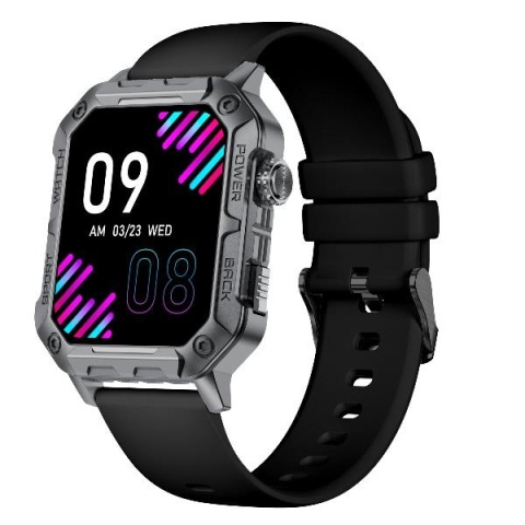 Smartwatch sportowy Nilox Trailwatch 1,91″ GPS IP67 z pomiarem tętna i saturacji