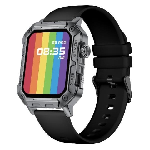 Smartwatch sportowy Nilox Trailwatch 1,91″ GPS IP67 z pomiarem tętna i saturacji