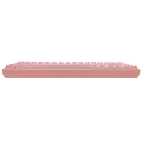 Kompaktowa klawiatura gamingowa White Shark Ronin Pink 68 klawiszy LED