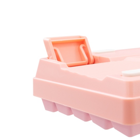 Kompaktowa klawiatura gamingowa White Shark Ronin Pink 68 klawiszy LED