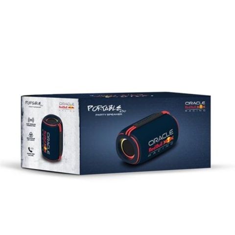 Przenośny głośnik Red Bull Racing 24 W Bluetooth LED USB AUX MicroSD