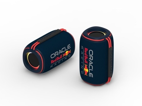 Przenośny głośnik Red Bull Racing 16 W Bluetooth LED USB AUX MicroSD