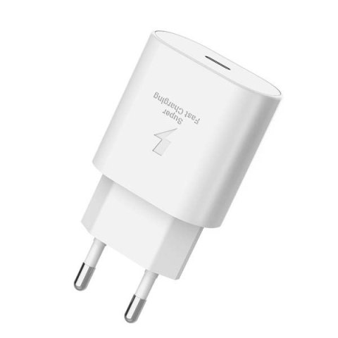 Szybka Ładowarka Sieciowa Somostel 25W PD USB-C Szybkie Ładowanie SMS-Q03 Biała