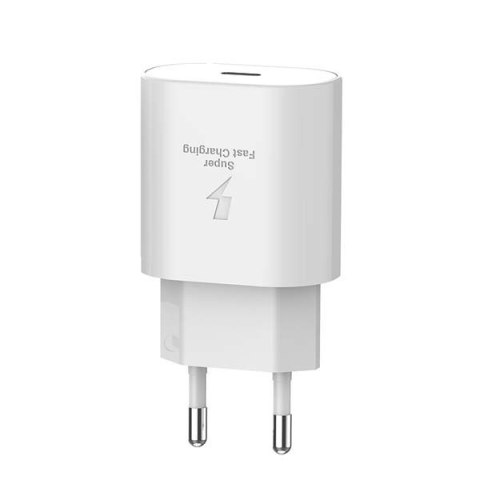 Szybka Ładowarka Sieciowa Somostel 25W PD USB-C Szybkie Ładowanie SMS-Q03 Biała