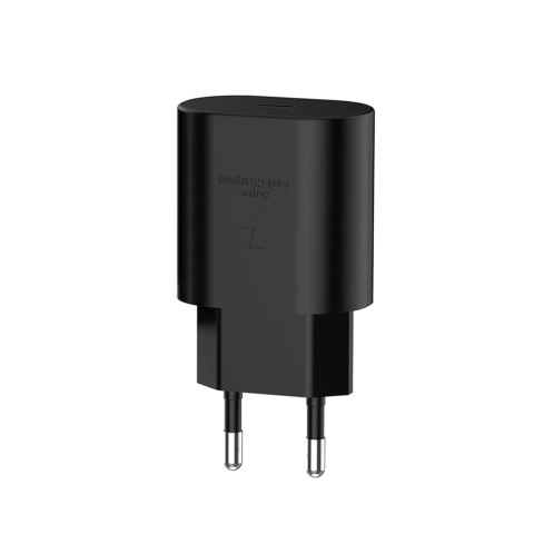 Ładowarka Sieciowa Somostel 25W PD PPS | USB-C Szybkie Ładowanie | SMS-Q03 Czarna