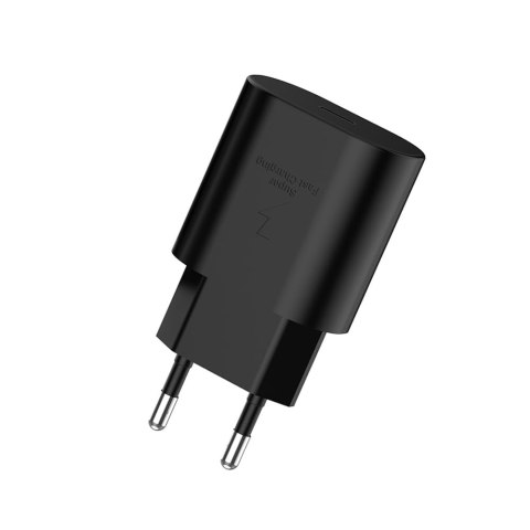 Ładowarka Sieciowa Somostel 25W PD PPS | USB-C Szybkie Ładowanie | SMS-Q03 Czarna