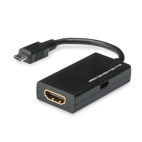 Adapter MHL SAVIO CL-32 Micro USB 5-pin na HDMI Żeński MHL 2.0