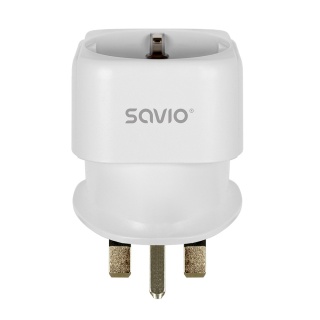 Adapter Podróżny SAVIO AP-04 EU na UK 13A 3250W z Uziemieniem