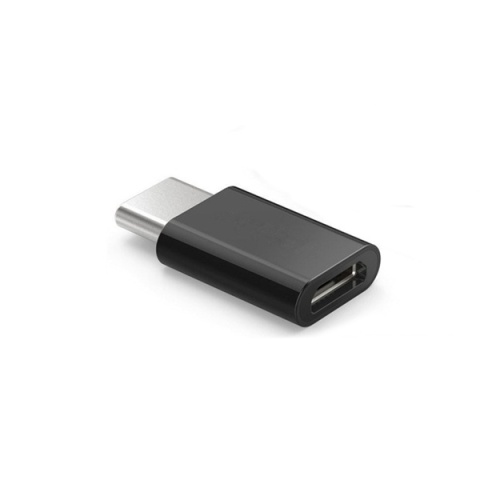 Adapter SAVIO AK-31B Micro USB Żeński na USB-C Męski Ładowanie Dane
