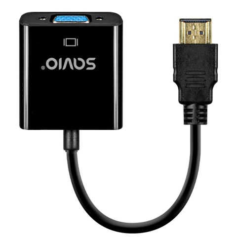 Adapter SAVIO AK-75 HDMI na VGA Full HD 1080p WUXGA 1920x1200