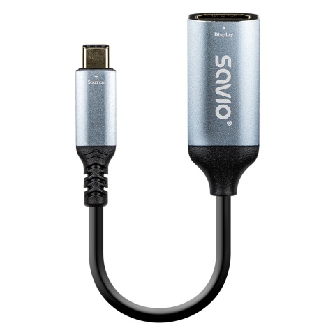 Adapter SAVIO AK-78 USB-C na HDMI 2.0 4K 60Hz Full HD 120Hz