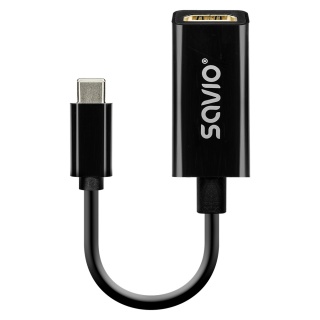 Adapter SAVIO AK-79 USB-C na HDMI 1.4 4K 30Hz Full HD 120Hz