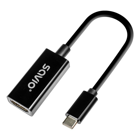 Adapter SAVIO AK-79 USB-C na HDMI 1.4 4K 30Hz Full HD 120Hz