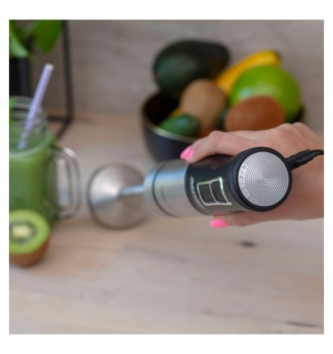 Blender Ręczny MPM MBL-33M 1500W Stalowy 9 Prędkości TURBO