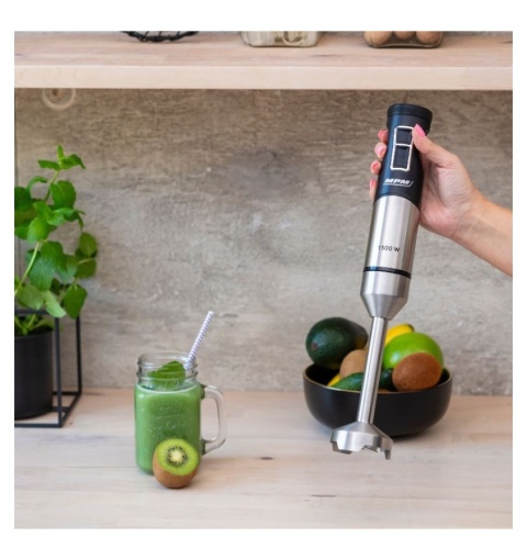 Blender Ręczny MPM MBL-33M 1500W Stalowy 9 Prędkości TURBO