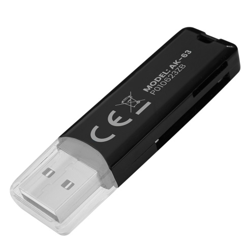 Czytnik Kart SAVIO AK-63 USB 2.0 SD MicroSD SDHC SDXC 480 Mb/s