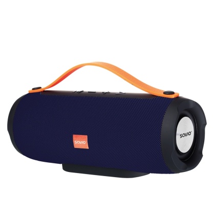 Głośnik Bluetooth SAVIO BS-021 2×5W Stereo AUX FM USB Micro SD niebieski