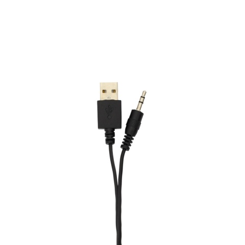Głośniki Komputerowe White Shark FLOW 2.0 RGB USB 5W Czarne