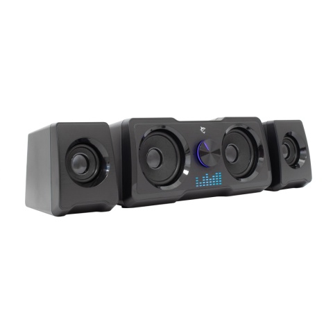 Głośniki Komputerowe White Shark MOOD 2.2 LED 16 W Białe