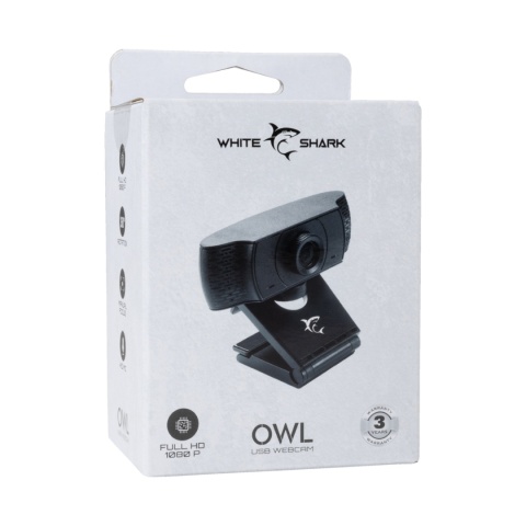 Kamera Internetowa White Shark OWL Full HD 1080p Mikrofon USB