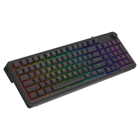 Klawiatura Gamingowa SAVIO GALAXIS Membranowa RGB Anti-Ghosting USB