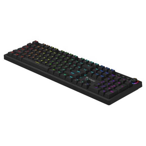 Klawiatura Mechaniczna SAVIO STYX Brown Tactile Hot Swap RGB Full Size