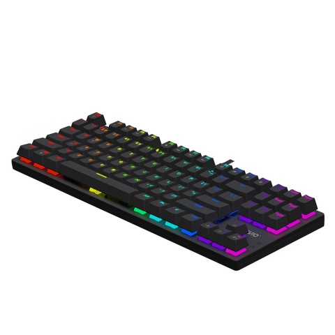 Klawiatura Mechaniczna SAVIO TEMPEST X2 Outemu Red RGB TKL 87 Klawiszy