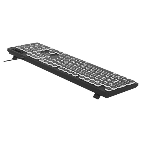 Klawiatura Przewodowa SAVIO KB-04 Podświetlana LED USB 104 Klawisze
