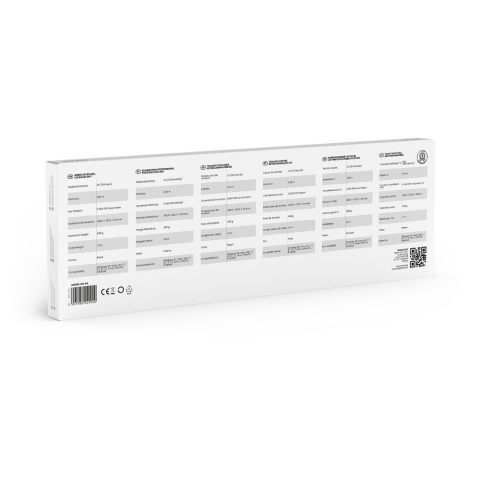 Klawiatura Przewodowa SAVIO KB-04 Podświetlana LED USB 104 Klawisze