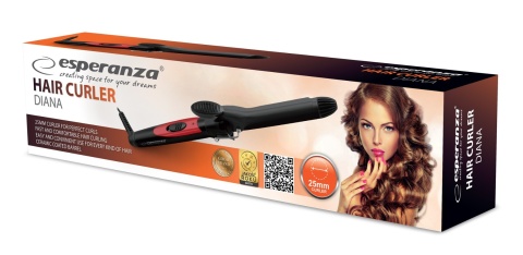 Lokówka Esperanza Diana EBL005 25 mm Ceramiczna 180°C 25W